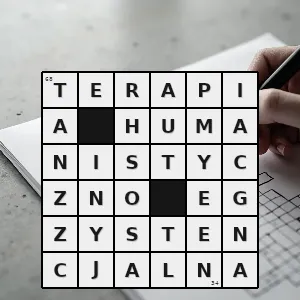 Rozwiązanie krzyżówki: psychoterapia czerpiąca metody pracy z podejścia humanistycznego i egzystencjalnego koncentrująca się na pomocy człowiekowi jako jednostce niepowtarzalnej - terapia humanistyczno-egzystencjalna | hasła, synonimy i podpowiedzi Hasło krzyżówkowe psychoterapia czerpiąca metody pracy z podejścia humanistycznego i egzystencjalnego koncentrująca się na pomocy człowiekowi jako jednostce niepowtarzalnej - terapia humanistyczno-egzystencjalna – rozwiązanie, synonimy, podpowiedzi i definicje krzyżówkowe